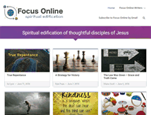 Tablet Screenshot of focusmagazine.org